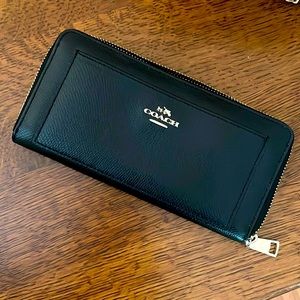 Coach Black Wallet